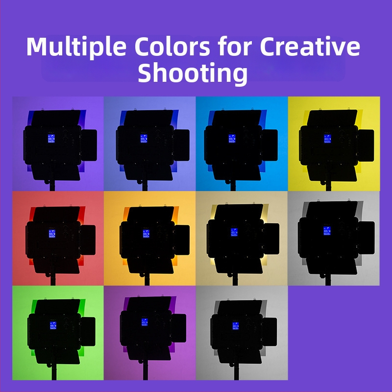 Fénykiegészítők – 11 szűrő készlet a vakuhoz, magnéziumötvözetből készült fényvédő pajzs fotózáshoz