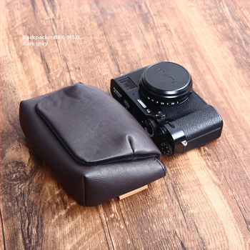 BBK-M12L KAMERA TÁSKA — PU anyag, kompatibil Fuji X100V/X100S/X100F és Canon G7XIII