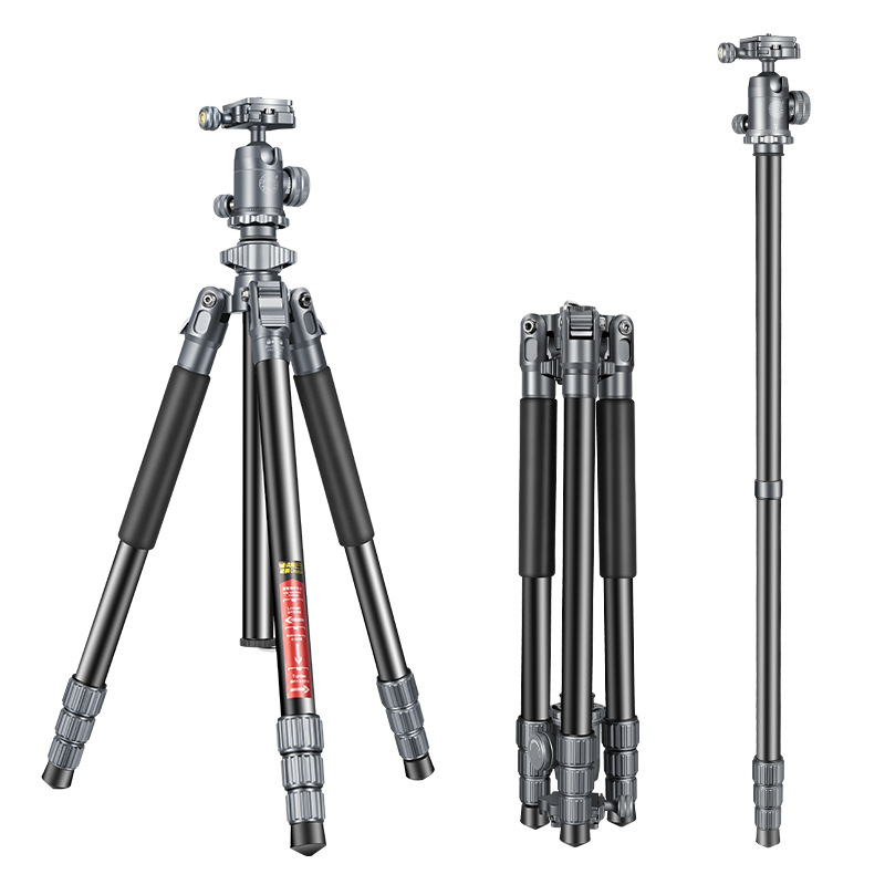 Lightweight Era Q725 kameru statīvs no alumīnija sakausējuma ar sfērisko galvu, 4 sadaļas, ātrās atbrīvošanas plāksne, noslogojums 6–10 kg