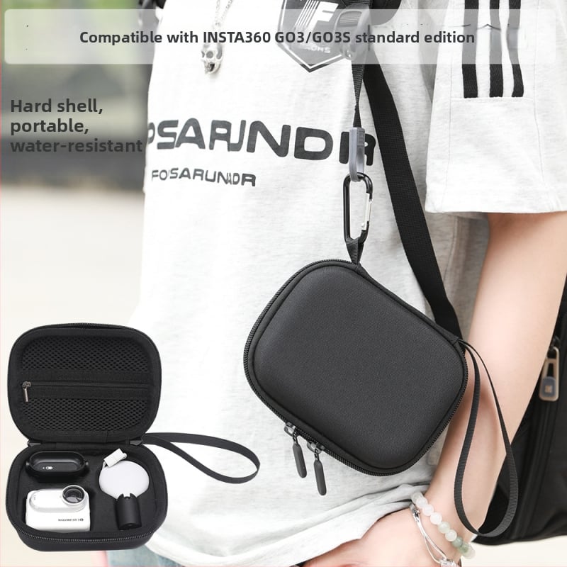 EVA anyagú kamera táska, földrengésálló, uniszex clutch stílus, 2025 tavasz