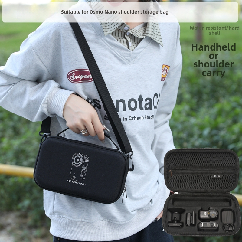 BKANO Kameratáska – EVA anyag, összecsukható, stílus: válltáska, városi minimalizmus, 2025 ősz