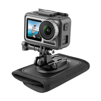 Klip na batoh pre športovú kameru GP-BPM-003, TPU, univerzálny, kompatibilný s GoPro, DJI, Insta360 a smartfónmi