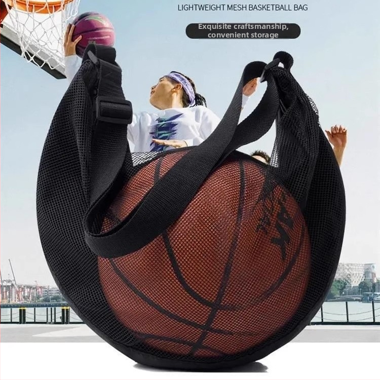 Kanvas auduma pleca soma ar rāvējslēdzēju, piemērota basketbolam, futbolam un volejbolam