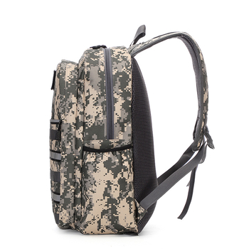 Kamuflaški taktički ruksak 20-35 L, Oxford tkanina, prozračan, vodootporan, otporan na habanje, protivkrađa, proširiv, za outdoor i školsku upotrebu učenicima osnovne i srednje škole