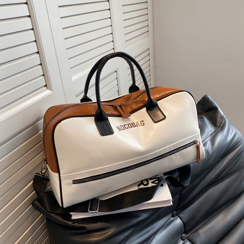 Torba tote za svakodnevnu upotrebu, velika kapaciteta 20–35L, PU materijal, vodootporna, uzorak s slovima, gradski minimalistički stil, unisex