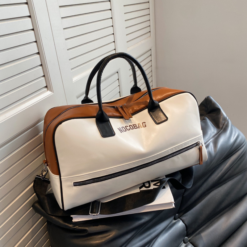 Torba tote za svakodnevnu upotrebu, velika kapaciteta 20–35L, PU materijal, vodootporna, uzorak s slovima, gradski minimalistički stil, unisex