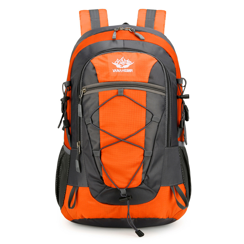 Sportski ruksak za planinarenje i penjanje, unisex, najlon, zakrivljene naramenice, velika kapaciteta, geometrijski uzorak
