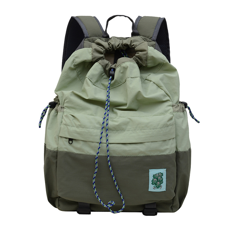 Unisex najlonski školski ruksak, kapacitet 20–35 L, naramenice s zračnim jastukom, prozračna podstava od poliestera