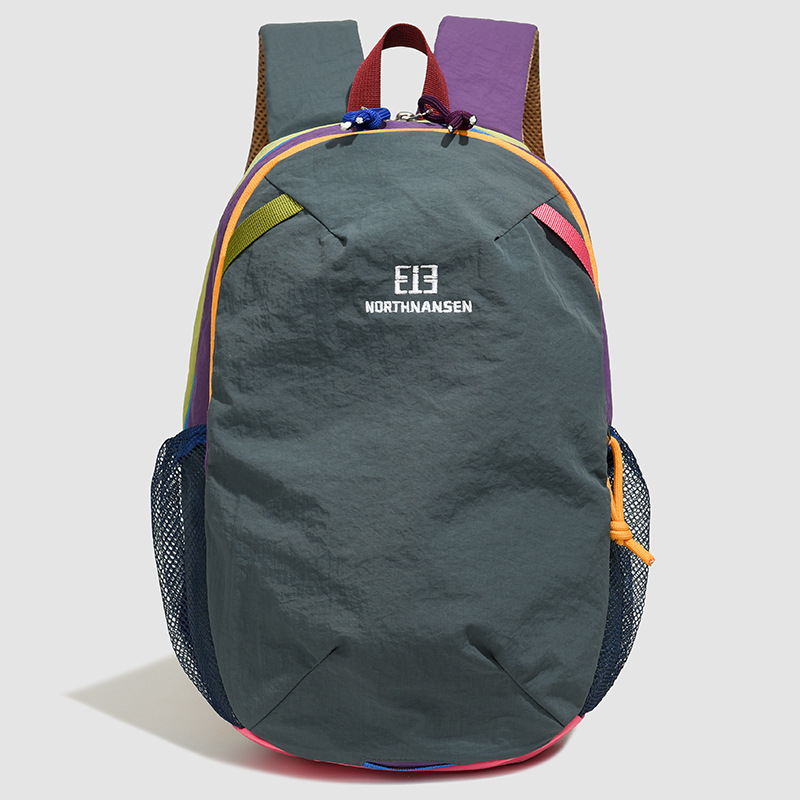 Unisex nylon ruksak za planinarenje s džepom za 13-inčni laptop, otporan na habanje, zakrivljene naramenice, gradska casual torba za putovanja