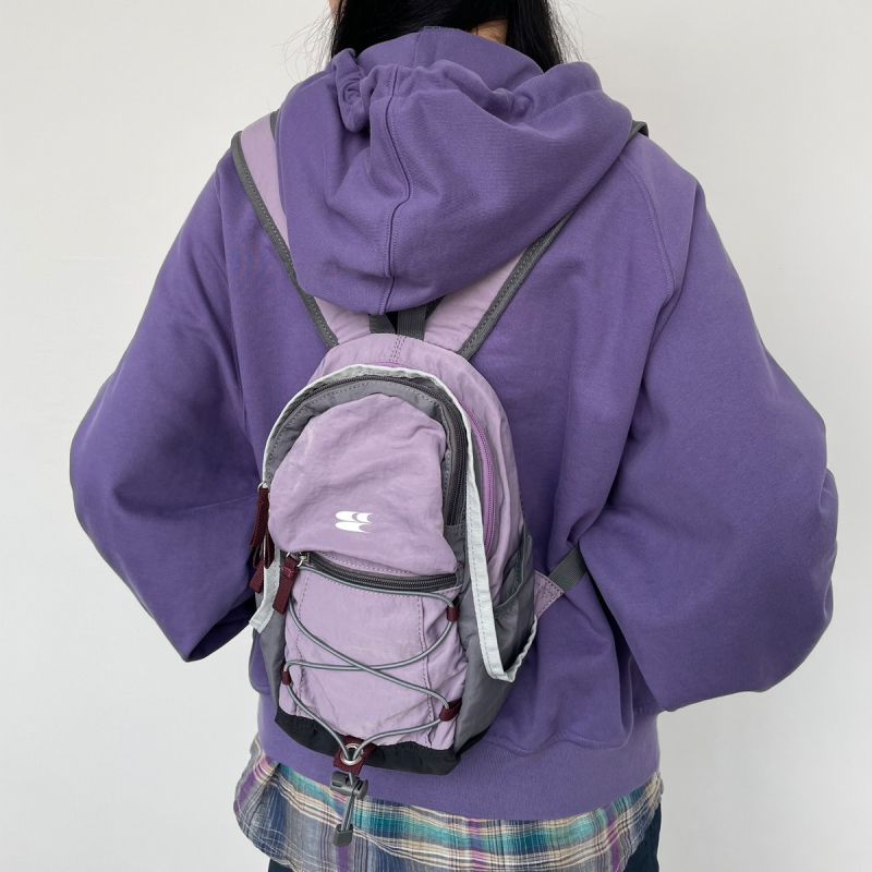 Unisex vodootporan mali ruksak za outdoor putovanja, Oxford platno, kapacitet do 20 L, kompatibilan s 10-inčnim prijenosnim računalom, lagan