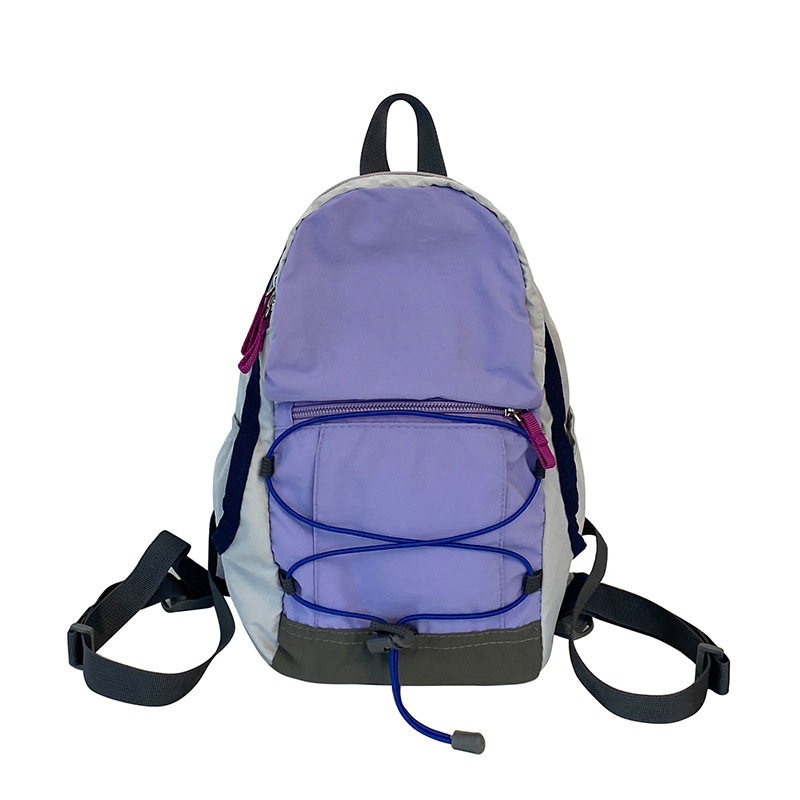 Unisex vodootporan mali ruksak za outdoor putovanja, Oxford platno, kapacitet do 20 L, kompatibilan s 10-inčnim prijenosnim računalom, lagan