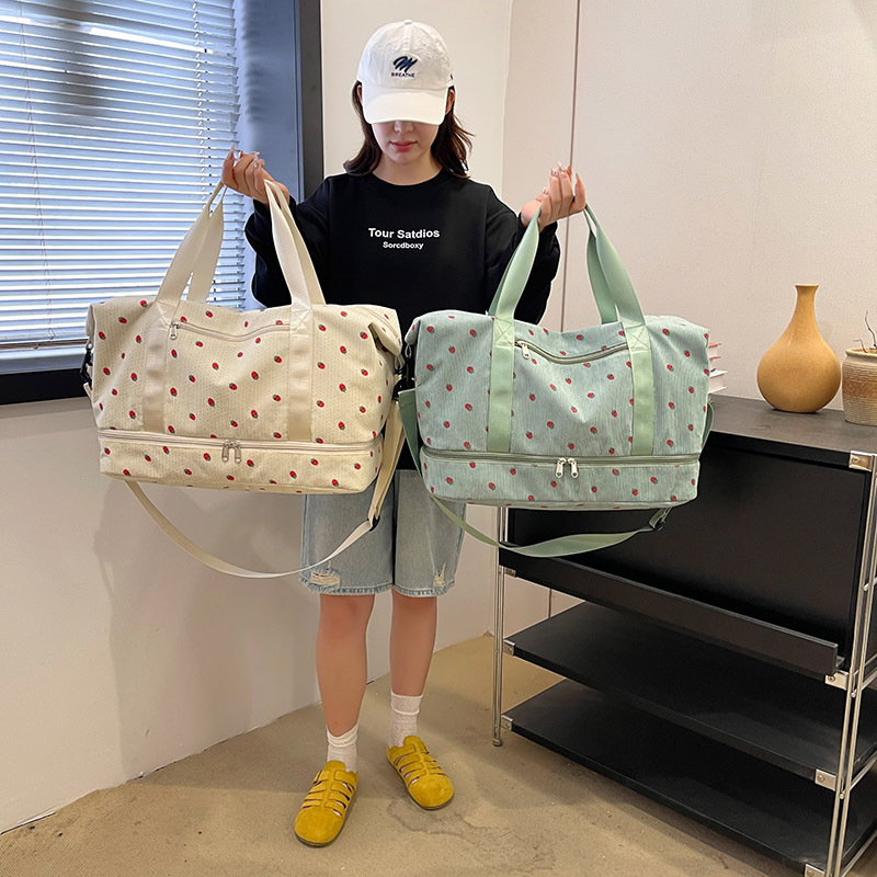 Putna torba s odjeljkom za cipele, suho/mokro odvajanje, proširivi kapacitet, Oxford materijal, 20–35 L, unisex