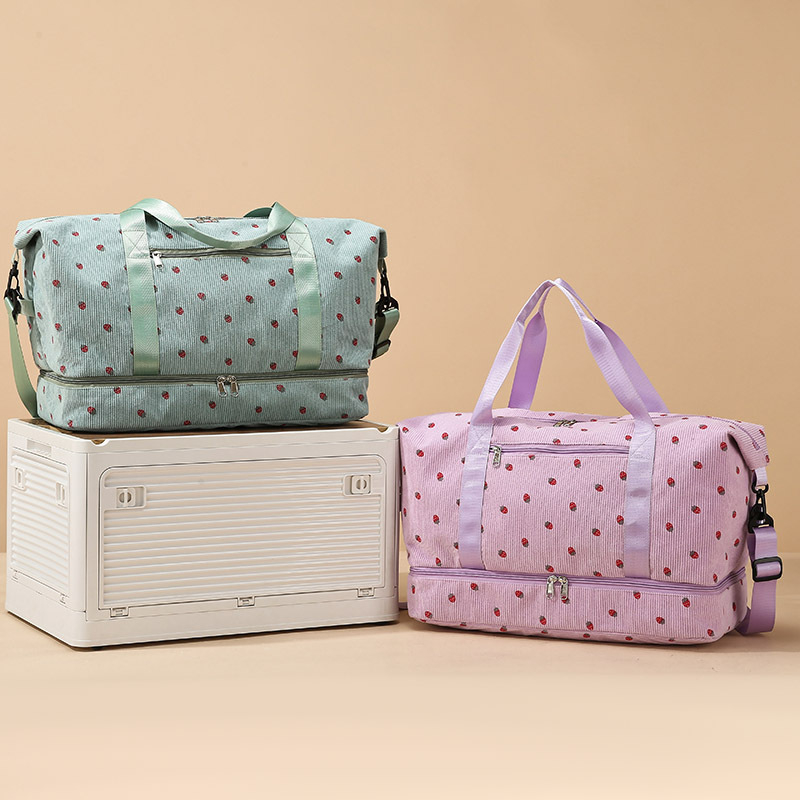 Putna torba s odjeljkom za cipele, suho/mokro odvajanje, proširivi kapacitet, Oxford materijal, 20–35 L, unisex