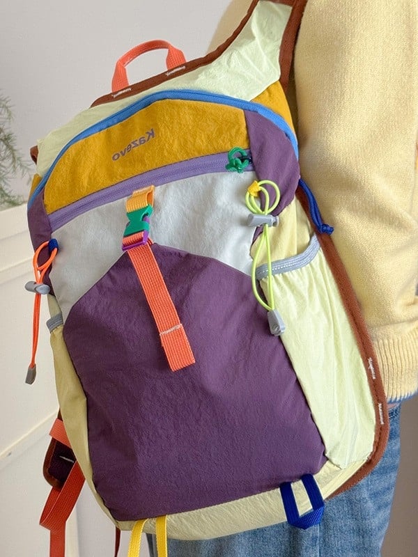 Turistický batoh - nylon, unisex, priedušný, popruhy s vzduchovým vankúšom