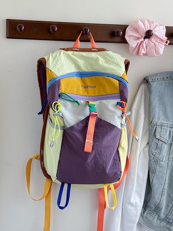 Turistický batoh - nylon, unisex, priedušný, popruhy s vzduchovým vankúšom