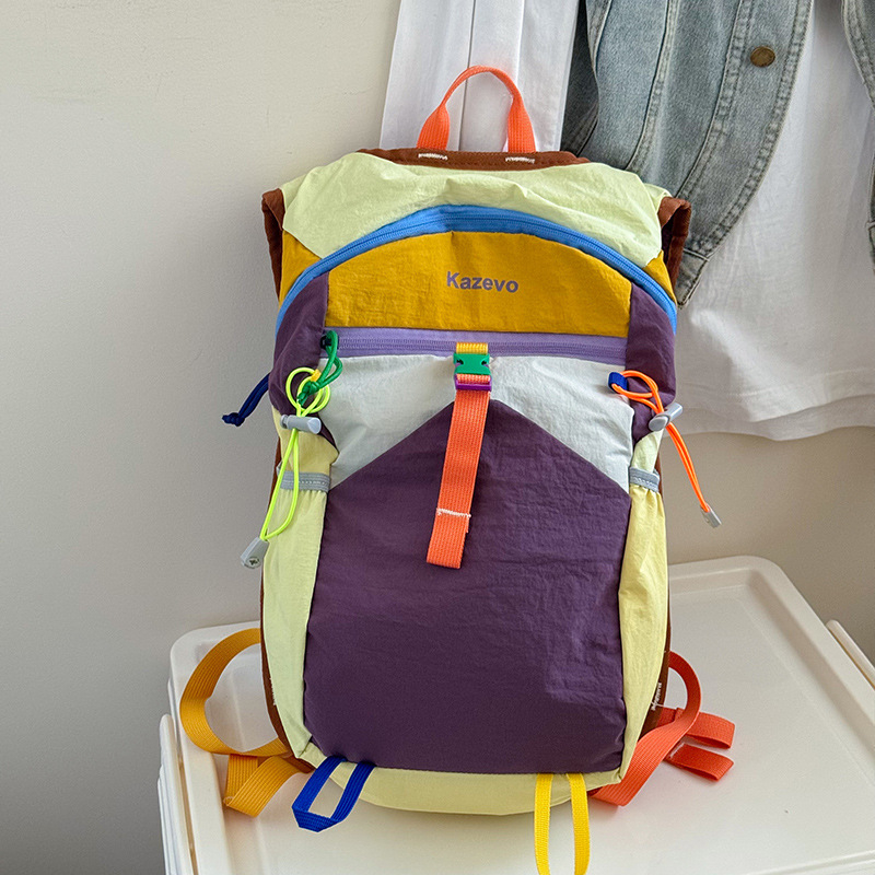 Turistický batoh - nylon, unisex, priedušný, popruhy s vzduchovým vankúšom