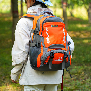 Planinarski ruksak za outdoor aktivnosti, kapacitet 36–55 L, najlon, otporan na habanje, kompatibilan s 16-inčnim laptopom, zakrivljeni rameni sustav