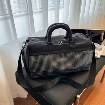 Geantă de fitness, capacitate 20–35 L, din nylon, respirabilă, extensibilă, reduce povara