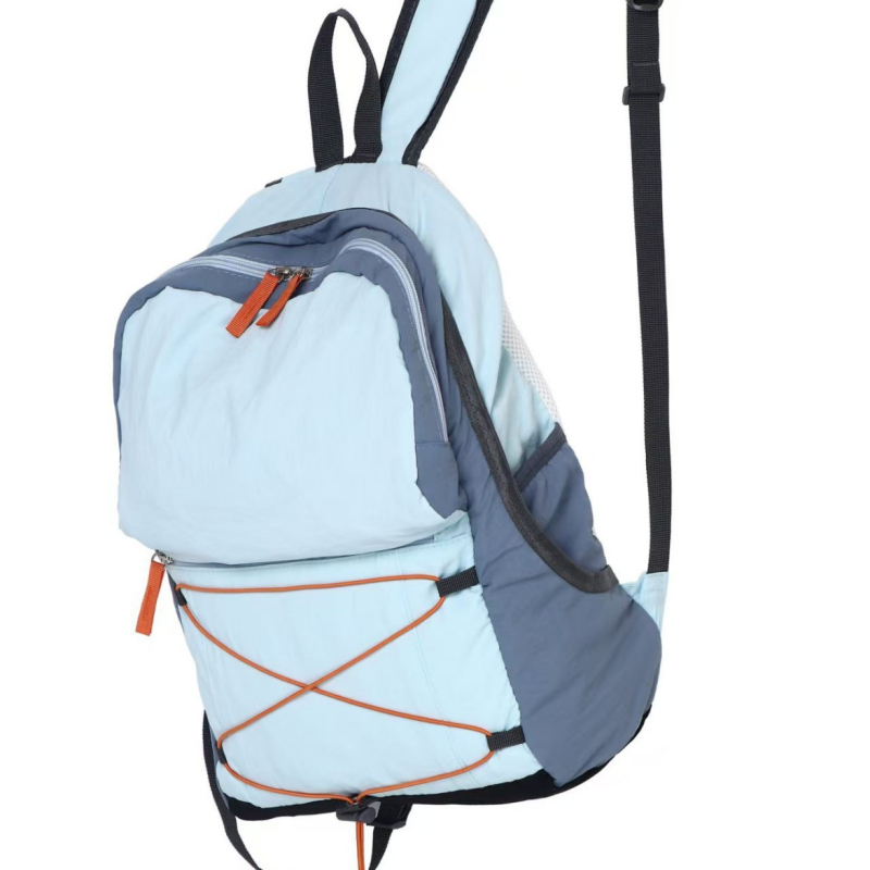 Ruksak s graviranjem za outdoor sportove, unisex, lagan najlon, za školu i putovanja, kapacitet ispod 20 L, kompatibilan s 12-inčnim laptopom, kaiševi s zračnim jastučićem