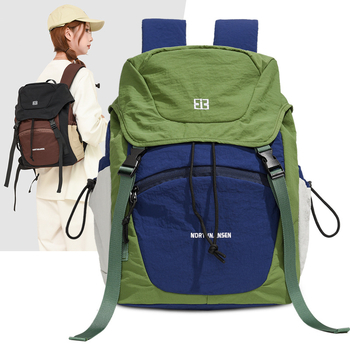 Rucsac pentru drumeții și sporturi în aer liber, unisex, nylon, închidere cu șnur, compatibil cu laptop de 11 in, capacitate sub 20 L, căptușeală poliester