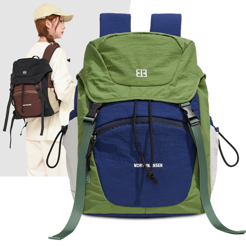 Rucsac pentru drumeții și sporturi în aer liber, unisex, nylon, închidere cu șnur, compatibil cu laptop de 11 in, capacitate sub 20 L, căptușeală poliester