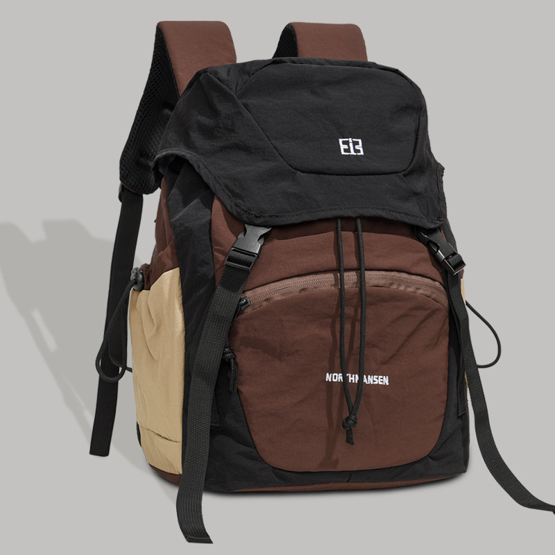 Rucsac pentru drumeții și sporturi în aer liber, unisex, nylon, închidere cu șnur, compatibil cu laptop de 11 in, capacitate sub 20 L, căptușeală poliester