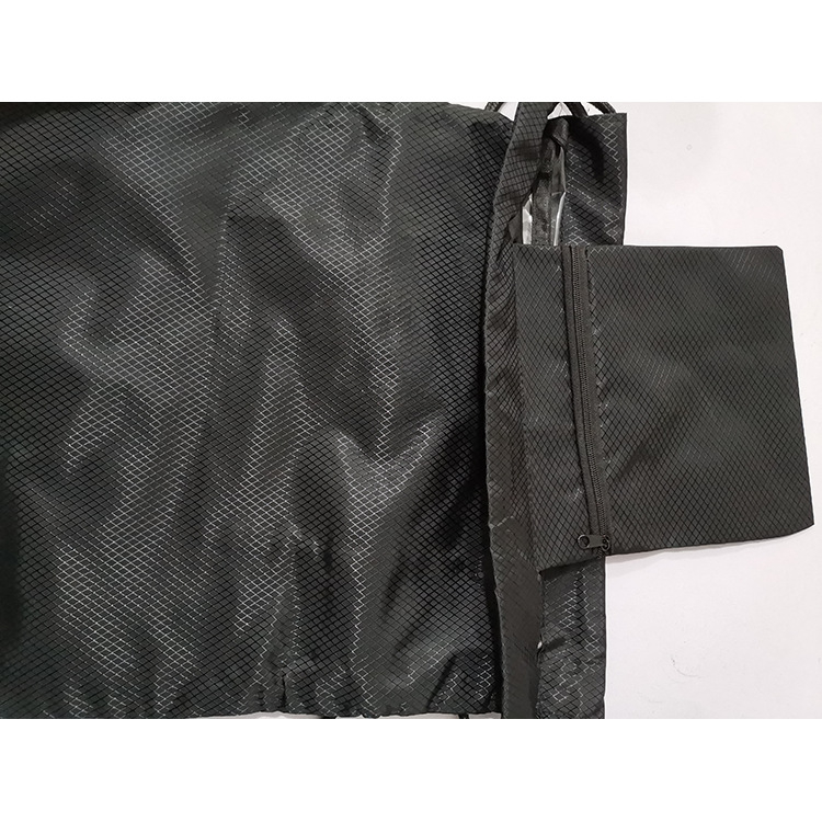 Rucsac sport unisex cu șnur, pentru drumeții și antrenament (separare umed-uscată, impermeabil, Oxford)