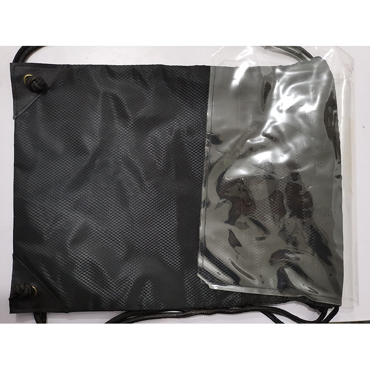 Rucsac sport unisex cu șnur, pentru drumeții și antrenament (separare umed-uscată, impermeabil, Oxford)