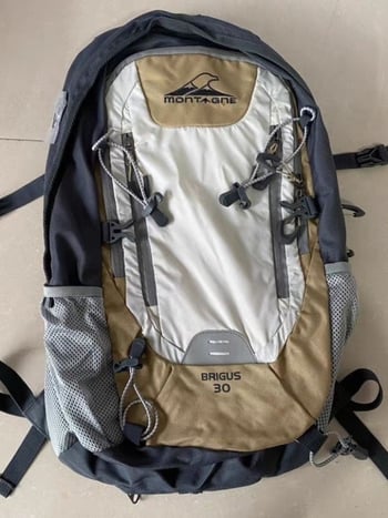 Unisex ruksak za planinarenje 30L, vodootporan, lagan, najlon konstrukcija