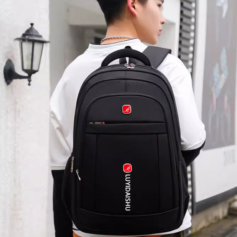 Férfi laptopos hátizsák, 36–55 L kapacitás, Oxford anyag, utcai stílus, üzleti utazásokhoz