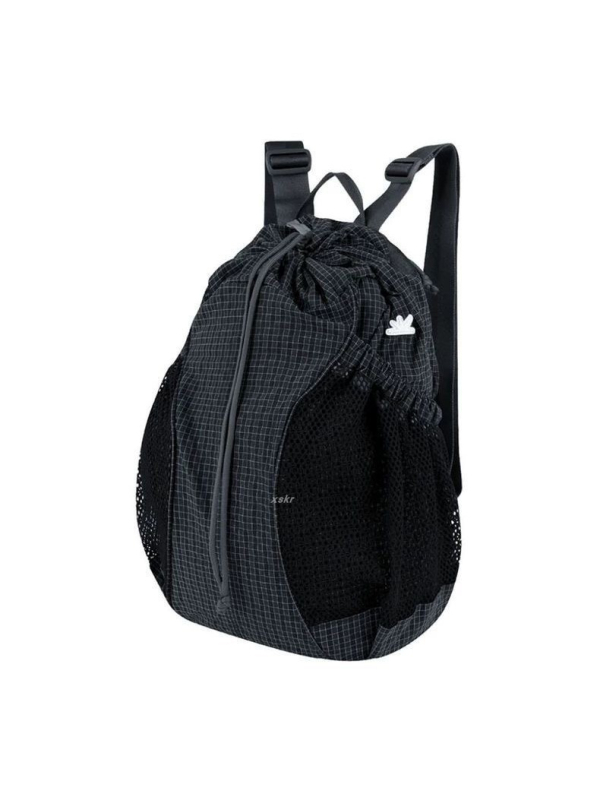 Rucsac de călătorie cu șnur - Nylon, model carouri, 20–35 L, compatibil cu laptop de 14 in, ultra-ușor