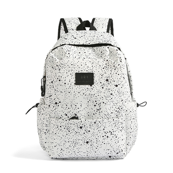 Rucsac casual unisex din nylon, capacitate 20–35 L, ultra ușor, stil de călătorie leisure, model cu stele, curele curbate