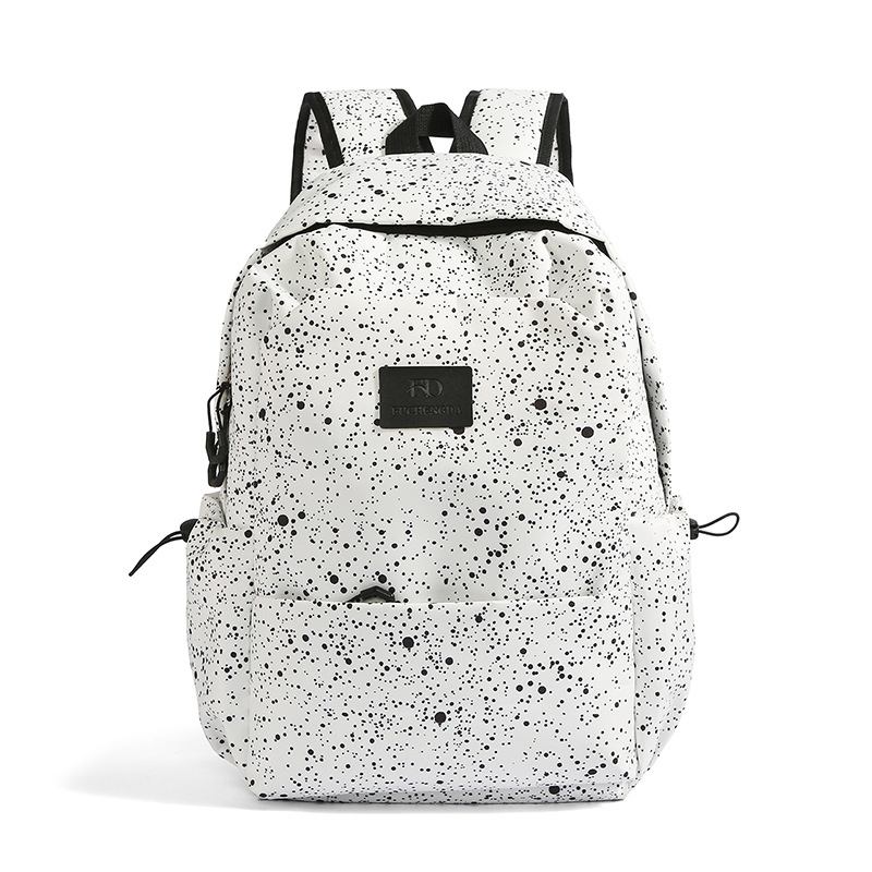 Rucsac casual unisex din nylon, capacitate 20–35 L, ultra ușor, stil de călătorie leisure, model cu stele, curele curbate