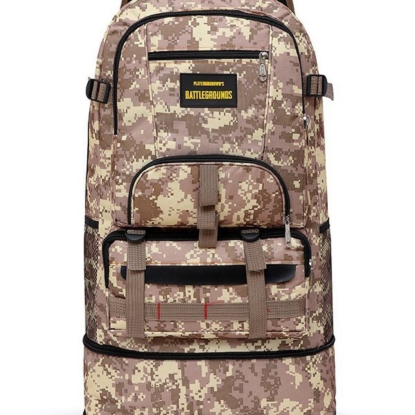 Πολυλειτουργικό υπαίθριο σακίδιο πεζοπορίας με μεγάλη χωρητικότητα – Νάιλον, αναπνέον, αδιάβροχο, ιμάντες με μαξιλάρι αερισμού