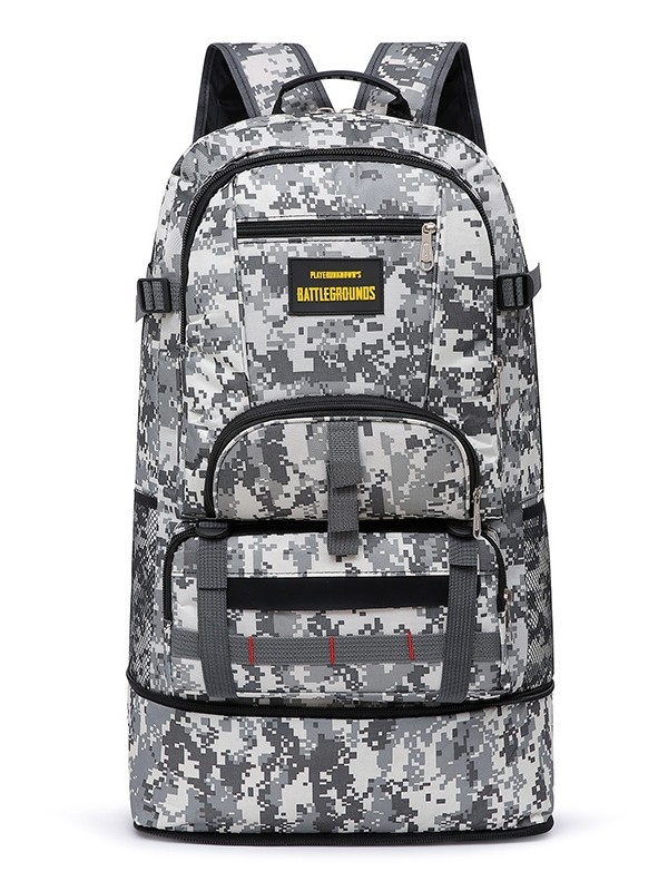 Πολυλειτουργικό υπαίθριο σακίδιο πεζοπορίας με μεγάλη χωρητικότητα – Νάιλον, αναπνέον, αδιάβροχο, ιμάντες με μαξιλάρι αερισμού