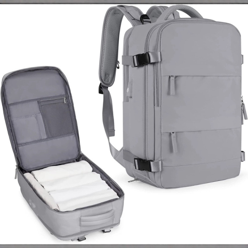 Unisex vodootporan ruksak od tarp materijala – odjeljak suho/mokra, velika kapaciteta, lagani putni ruksak
