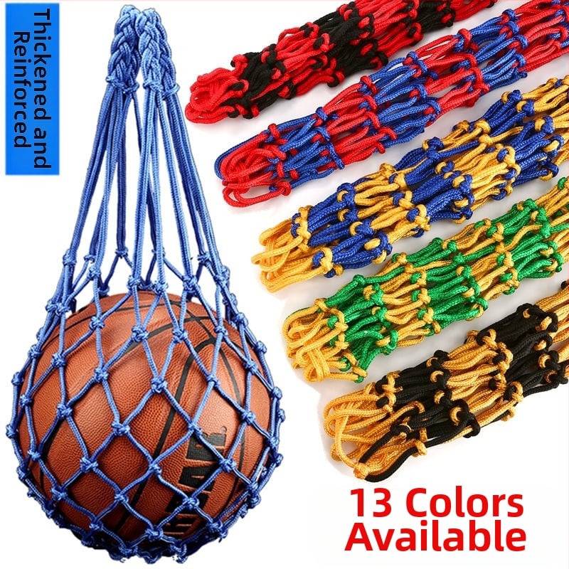 Yipin nailono krepšinio kamuolių laikymo krepšys – daugiakryptis lauko sporto maišas krepšiniui, futbolui, tinkliniui ir tenisui; suderinamas su No.7/No.5/No.3 kamuoliais; su įspausintu logotipu.