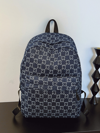 Šahovska torba, unisex, prozračna, pretinac za prijenosno računalo, kapacitet ispod 20 litara (Materijal: platno; Podstava: poliester; Zakrivljeni naramenice)