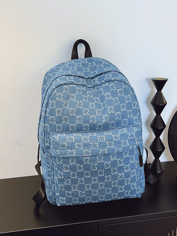 Šahovska torba, unisex, prozračna, pretinac za prijenosno računalo, kapacitet ispod 20 litara (Materijal: platno; Podstava: poliester; Zakrivljeni naramenice)