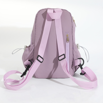 Unisex nylon utazótáska, 20–35L, vízálló, 10 hüvelykes laptop rekesz, görbült vállpántok