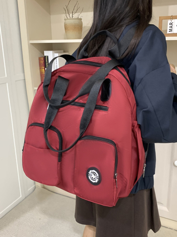 Rucsac de călătorie, ușor, multifuncțional, cu capacitate mare, Oxford material, compatibil cu laptop de 16 inch, curele de umăr curbate