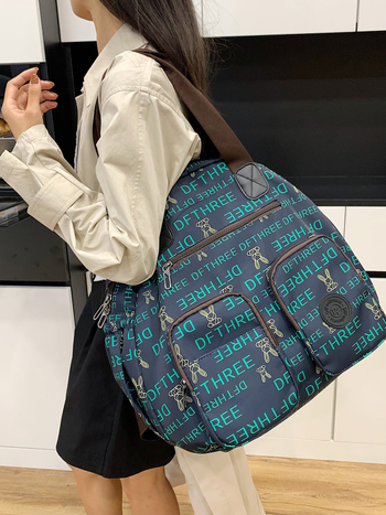 Rucsac de călătorie, ușor, multifuncțional, cu capacitate mare, Oxford material, compatibil cu laptop de 16 inch, curele de umăr curbate