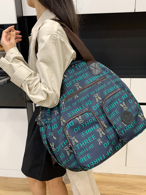 Rucsac de călătorie, ușor, multifuncțional, cu capacitate mare, Oxford material, compatibil cu laptop de 16 inch, curele de umăr curbate