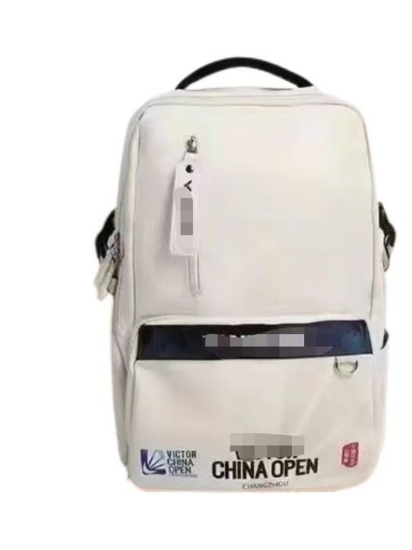 Badmintonnal használható sporttáska nagy kapacitással és cipőrekesszel, légáteresztő, vízálló, száraz–nedves elválasztás, légpárnás vállpántok, uniszex