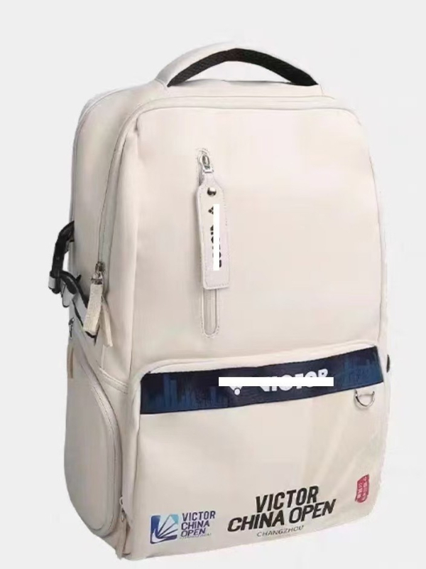 Badmintonnal használható sporttáska nagy kapacitással és cipőrekesszel, légáteresztő, vízálló, száraz–nedves elválasztás, légpárnás vállpántok, uniszex