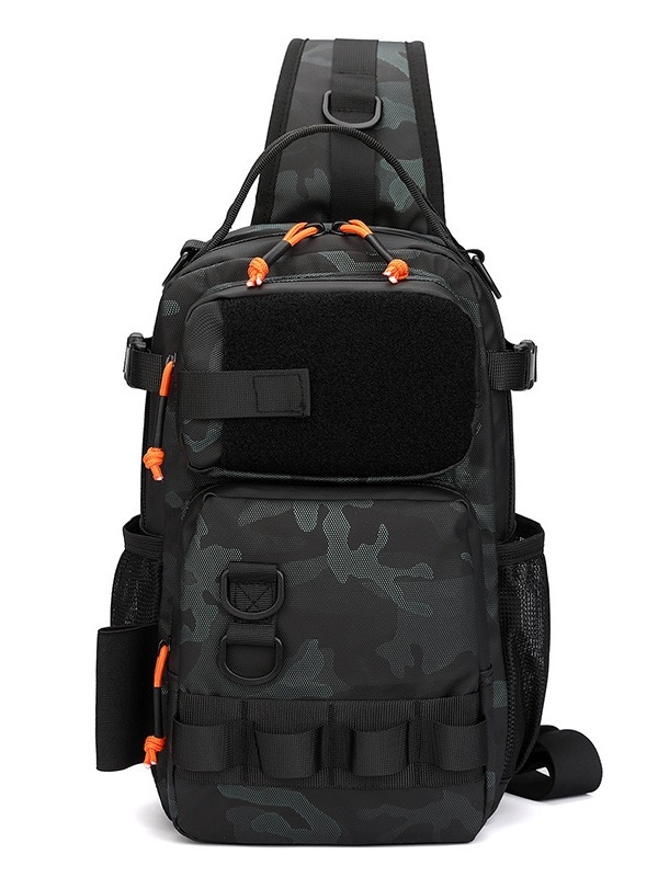 Geantă unisexă pentru năluci, cu capacitate mare, rucsac multifuncțional pentru lansete și năluci, PU material, echipament de pescuit în aer liber