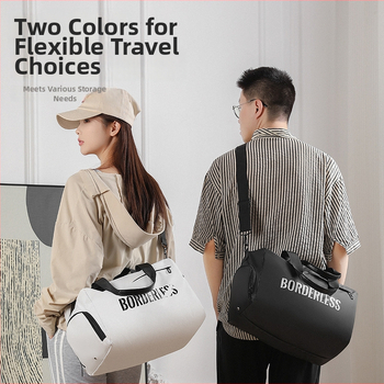 Spordikott kuiv–märg eraldamisega, jalanõude osakond, hingav, veekindel, ultra-kerge (20–35 L; PU materjal)