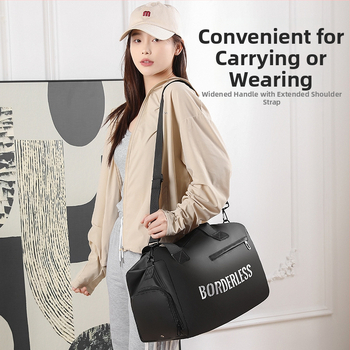 Spordikott kuiv–märg eraldamisega, jalanõude osakond, hingav, veekindel, ultra-kerge (20–35 L; PU materjal)