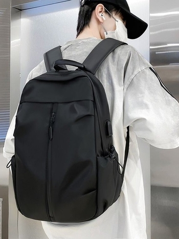 Qi Rui rucsac unisex din nylon cu țesătură Oxford, impermeabil, capacitate 20–35 L, curele curbate