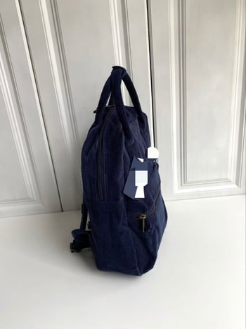 Izšiveni baršunasti ruksak za vanjske sportove – unisex, kapacitet do 20 L, valoviti uzorak, podstava od vune, naramenice s zračnim jastukom
